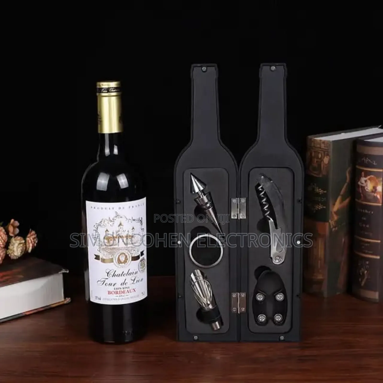 5pcs Bottle Shaped Wine Opener Gift Wine Bottle Corkscrew Set
