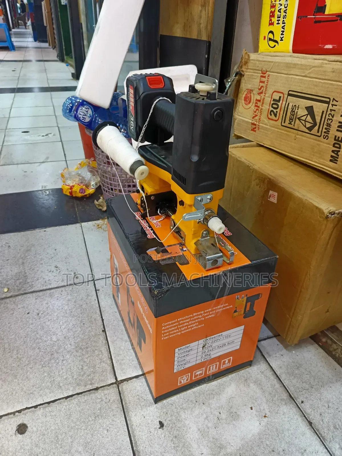 Cordless Bag Closer Machine 36v