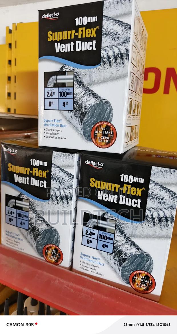 2.4m 100mm Vent Duct - thumbnail 3