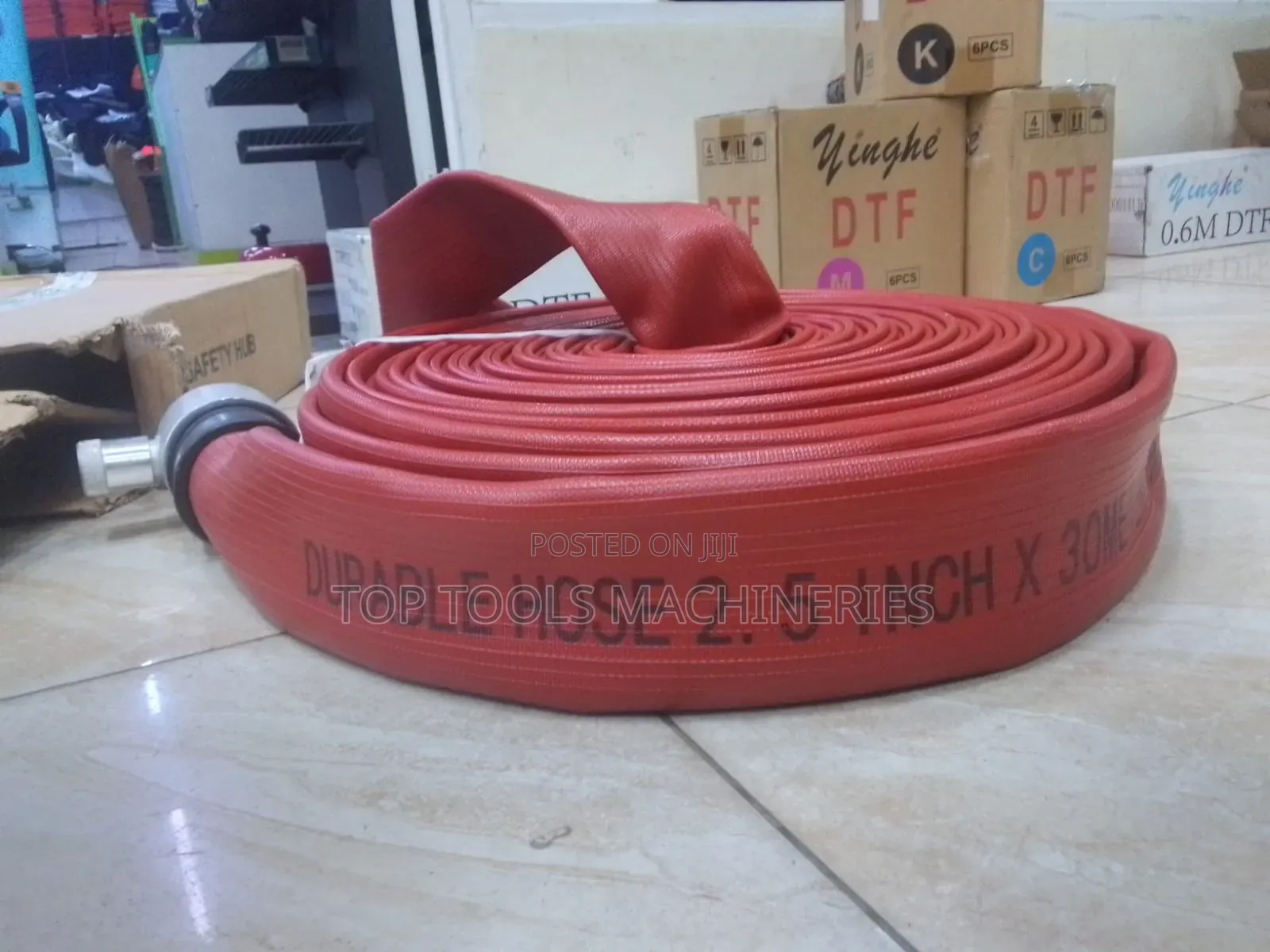 Durable Rubber Hose Pipe 2.5" Inch 30m Roll