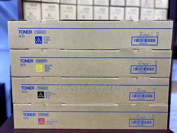 Konica Minolta Dazzling Toners Tn 324 Yield Upto 28,000 Pages