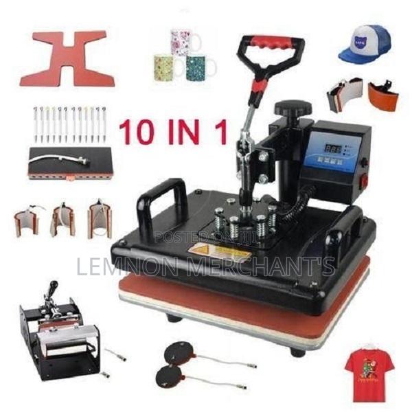 10 in 1 Combo Heat Press Machine Hot Transfer Machine Multi-Function - main view