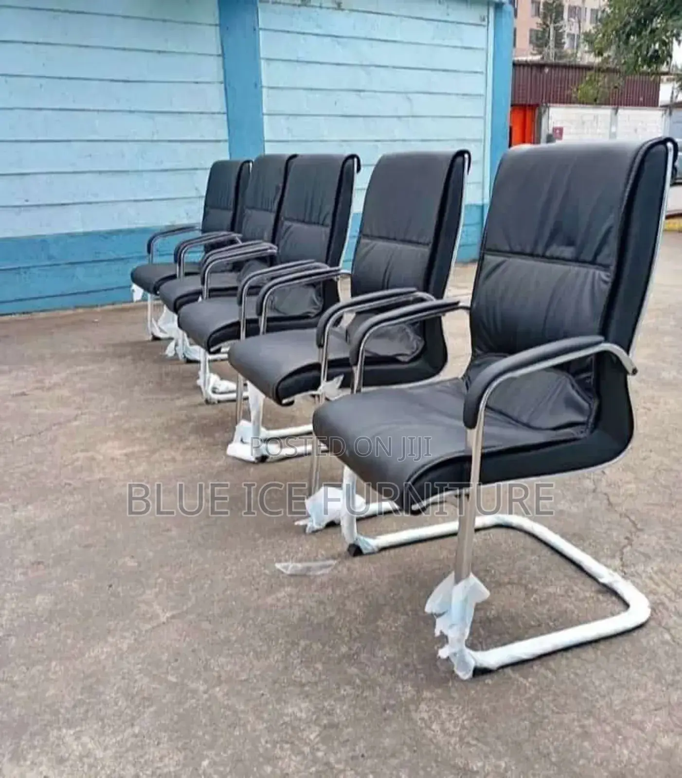 Leather Office Waiting Chair