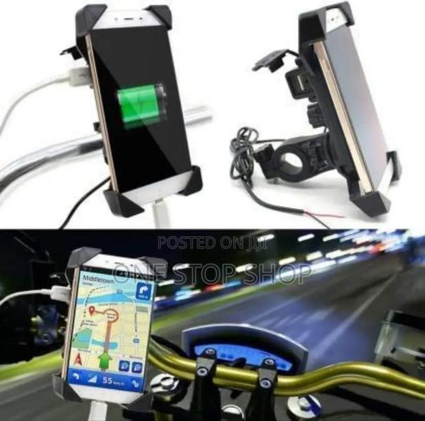 Bike Usb Phone Charger With Phone Holder - main view