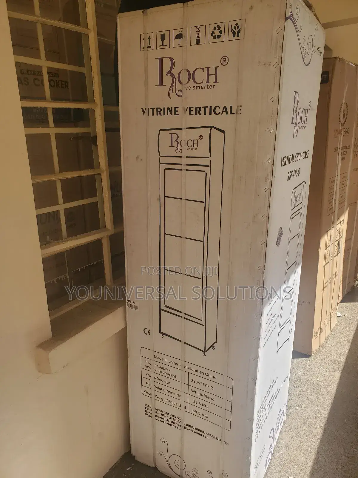 279 Litres Showcase Roch Chiller RSF-350 Refrigerator