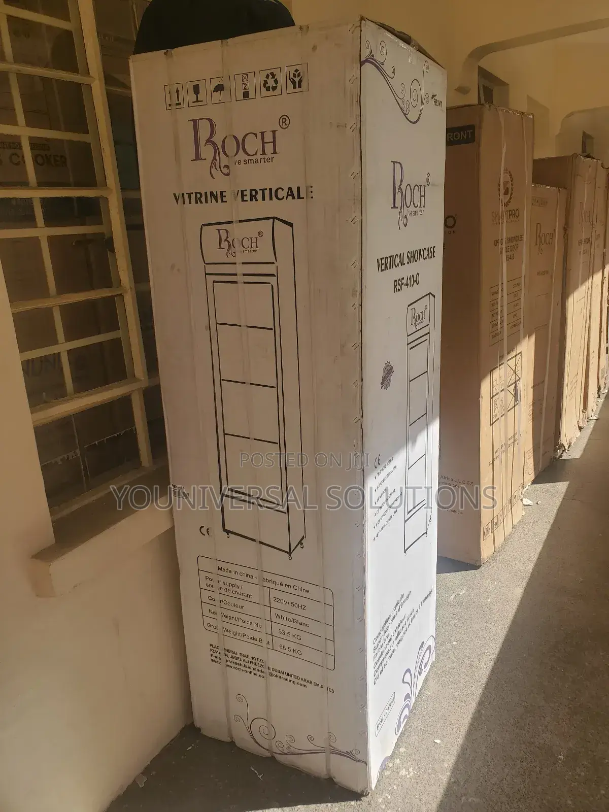 279 Litres Showcase Roch Chiller RSF-350 Refrigerator