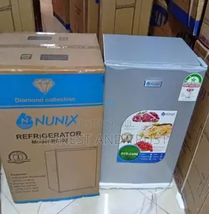 92litres Silver Single Door Nunix Fridge(Eco Care Tech)