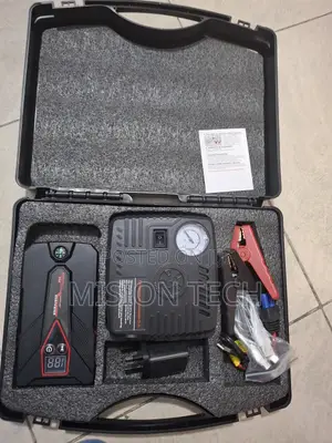 Heavy Duty Car Jumpstarter Kit With Air Compressor