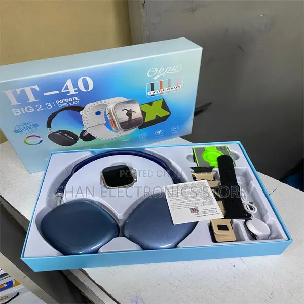 Premium Smartwatch Set and Headphone