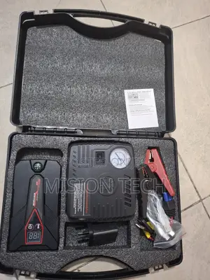 Heavy Duty Car Jumpstarter Kit With Air Compressor