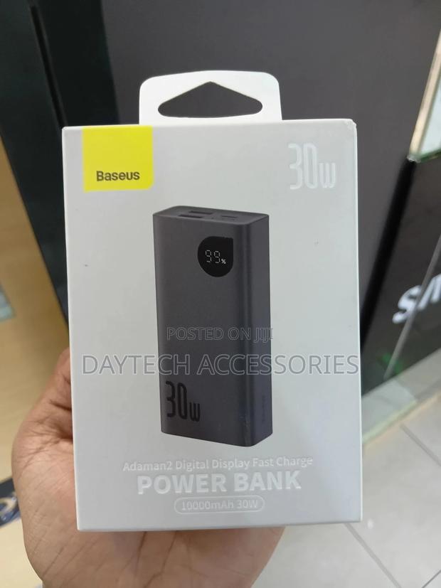 This Is a Baseus 10,000mah Adaman2 Digital Display Power Bank. - thumbnail 2
