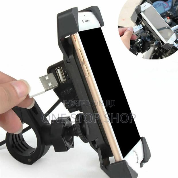 Motorcycle,Bike Phone Stand Usb Charger Phone Holder Mount Bracket