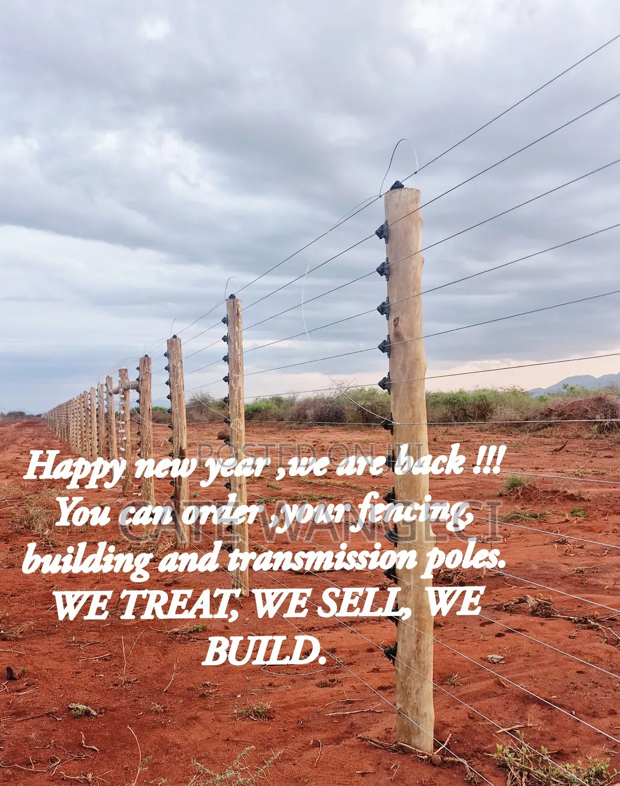 Fencing Posts, Fibre Poles
