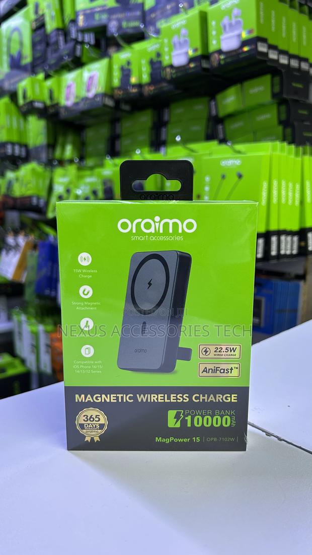 Oraimo Wireless Powerbanks-Fast Charging and Portable