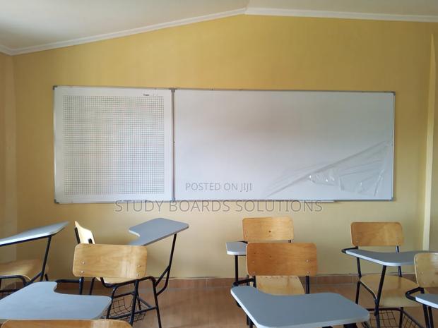 8ftx4ft Magnetic Whiteboard With 4ftx4ft Magnetic Graphboard (Schools) - main view