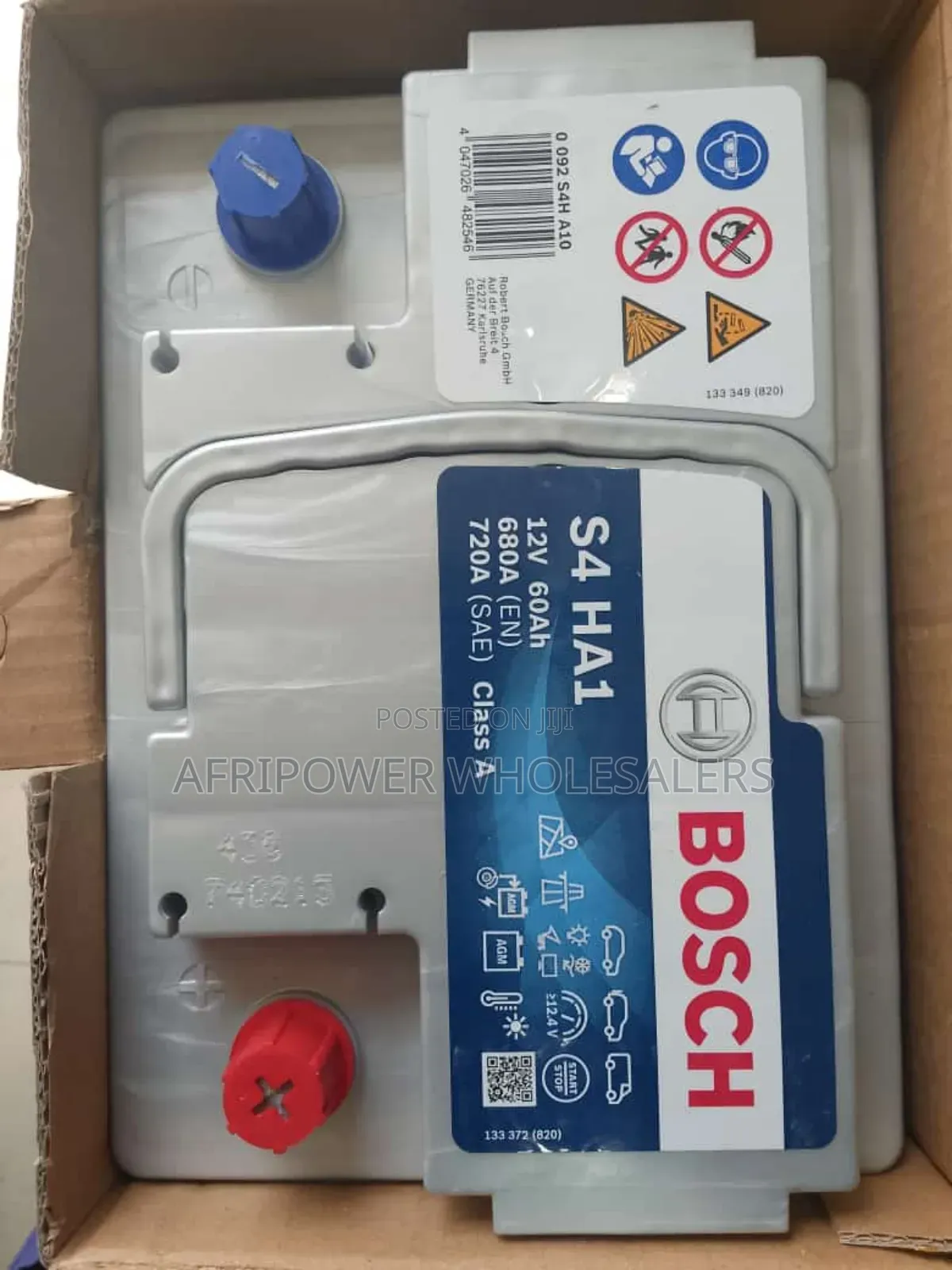 Bosch Din 60 Agm Istop Battery