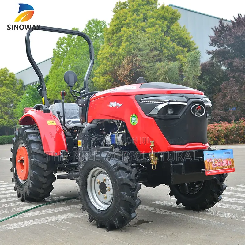 Wholesale 50hp Four Wheel 4x4 Compact Mini Farm Garden Tractors