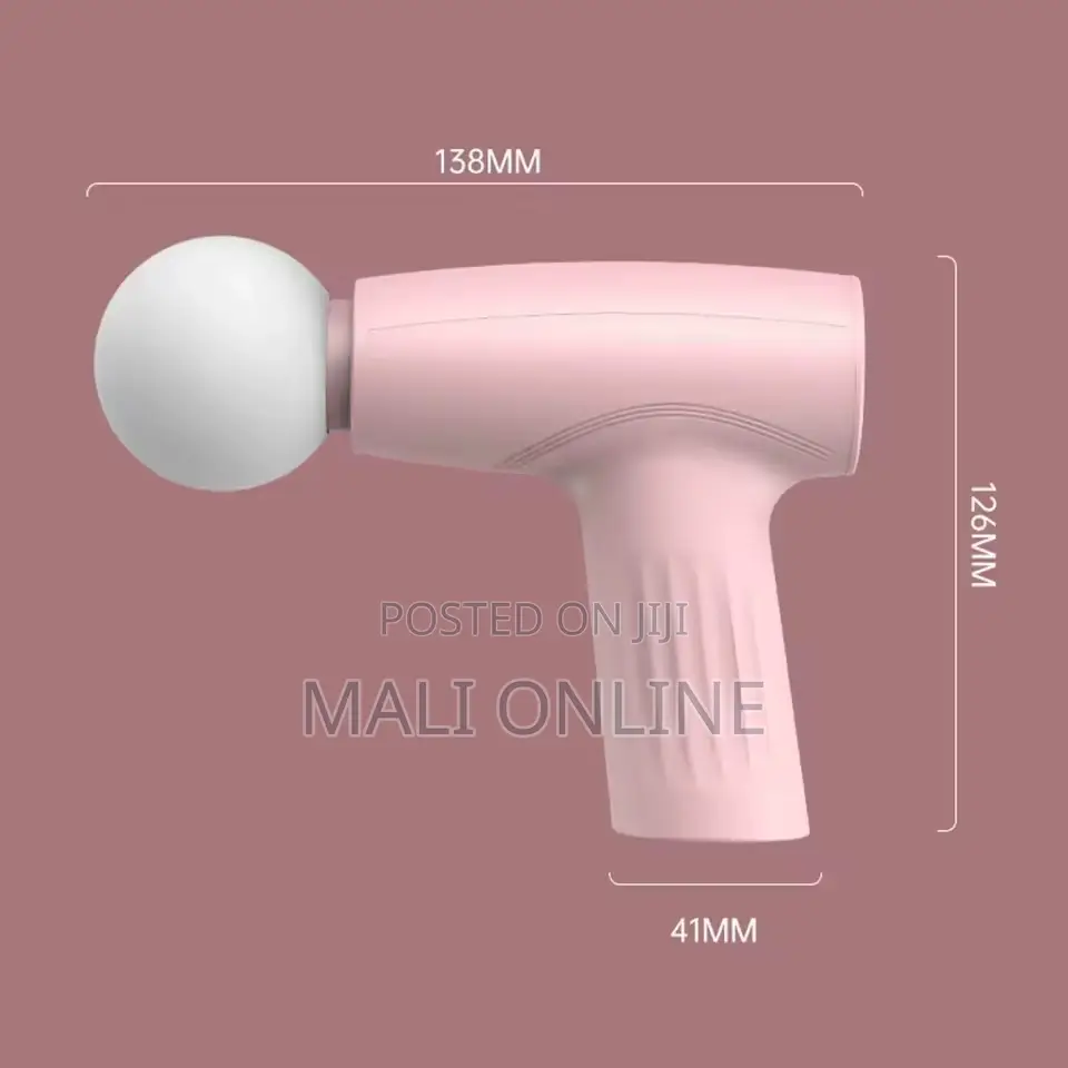 Mini Portable Massage Gun Usb Rechargeable Fascia Massager 3-Speed