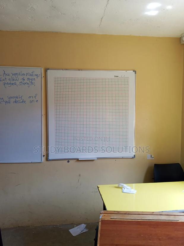Wall Mounted Magnetic Graphboard 4ftx4ft - main view