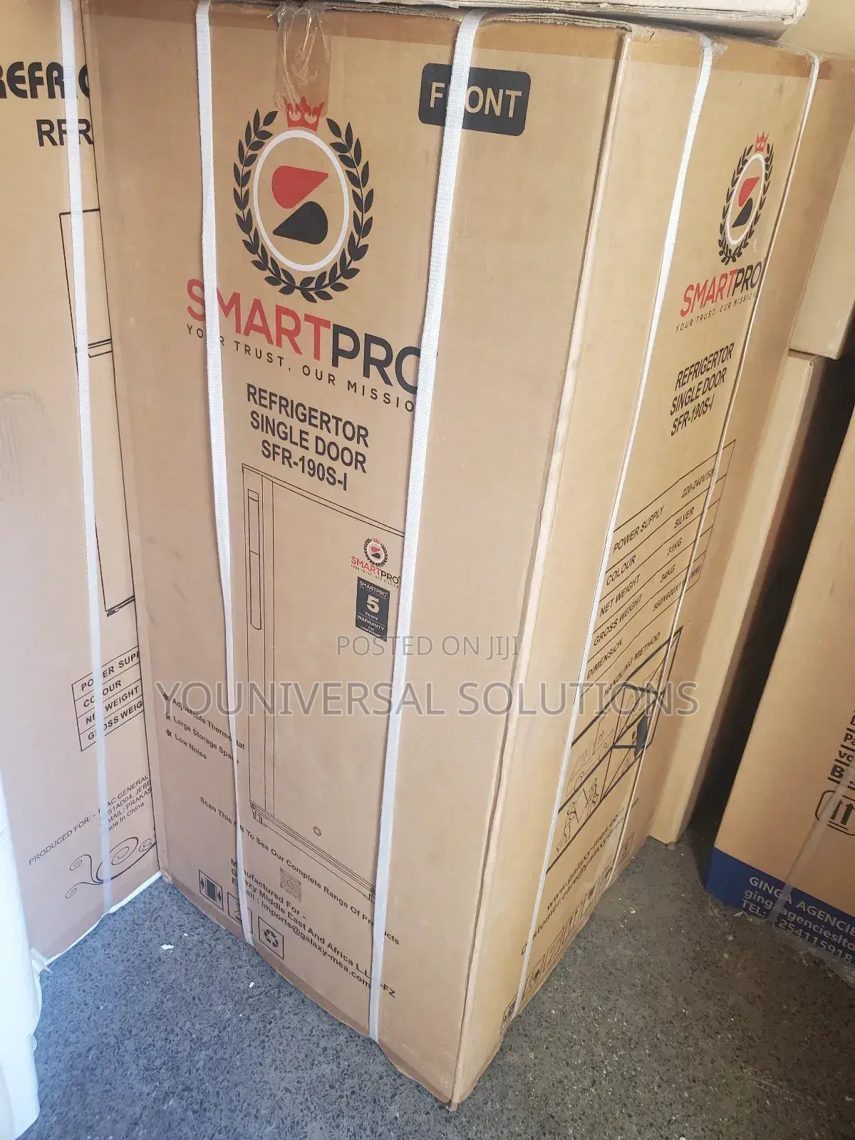 150litres Single Door Smartpro Refrigerator
