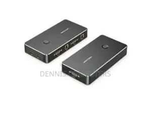 Vention 2 in 1 Out Vga KVM Switch Black Metal Type