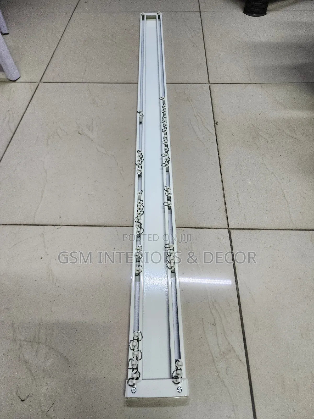 Aluminium Double Rails for Curtains and Drapes