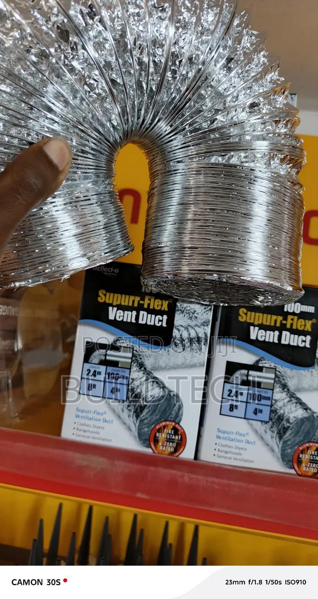 2.4m Ventilation Pipe 100mm - main view