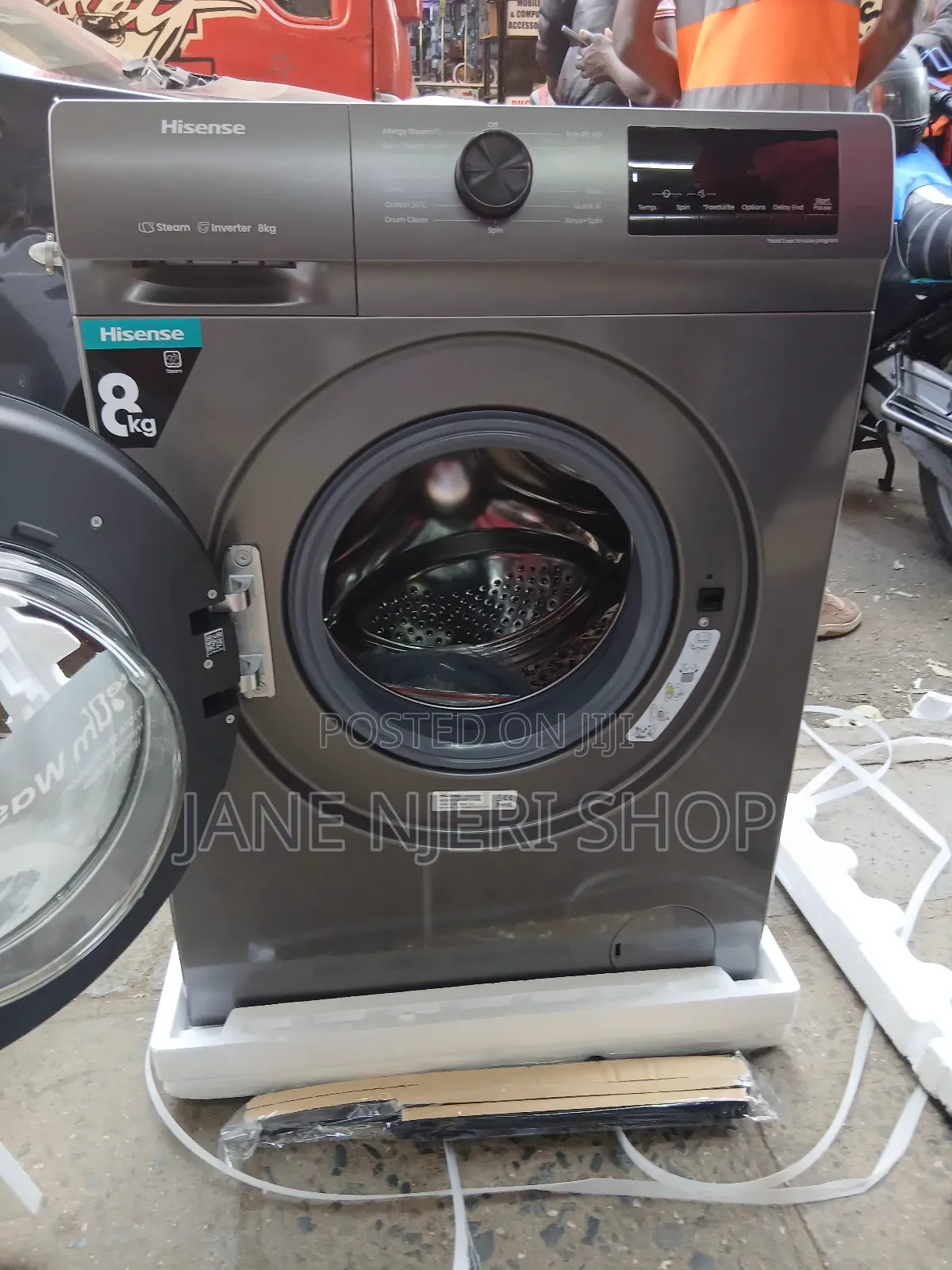 New Hisense  8kg Washing Machine Wash And Dry