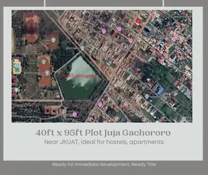 Juja Gachororo Plots for Sale Off Thika Superhighway Near Jkuat