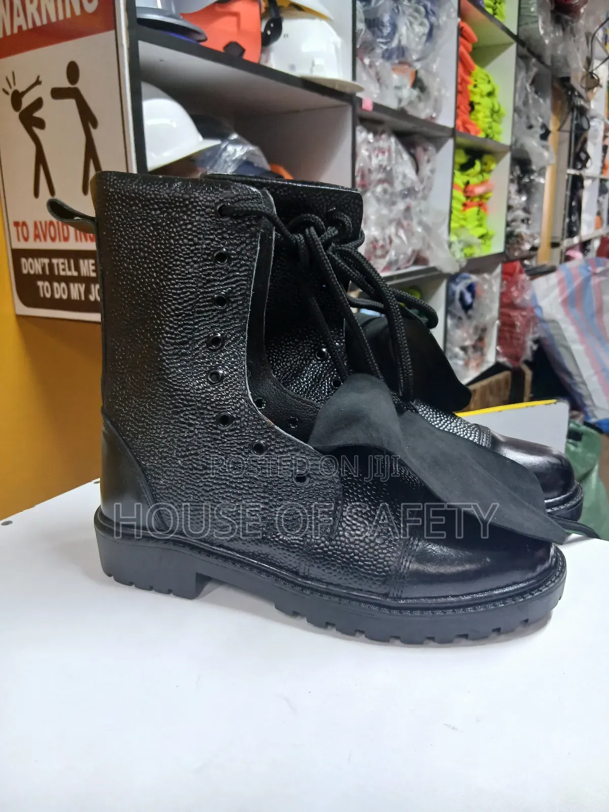 Long Hours of Service Boots for Askari Men