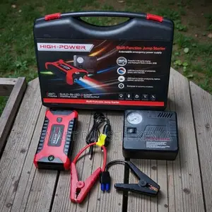 Emergency 12v 99800mah Car Jump Starter Air Compressor Pump