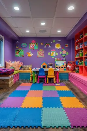 Eva Puzzle Mats for Indoor Spaces