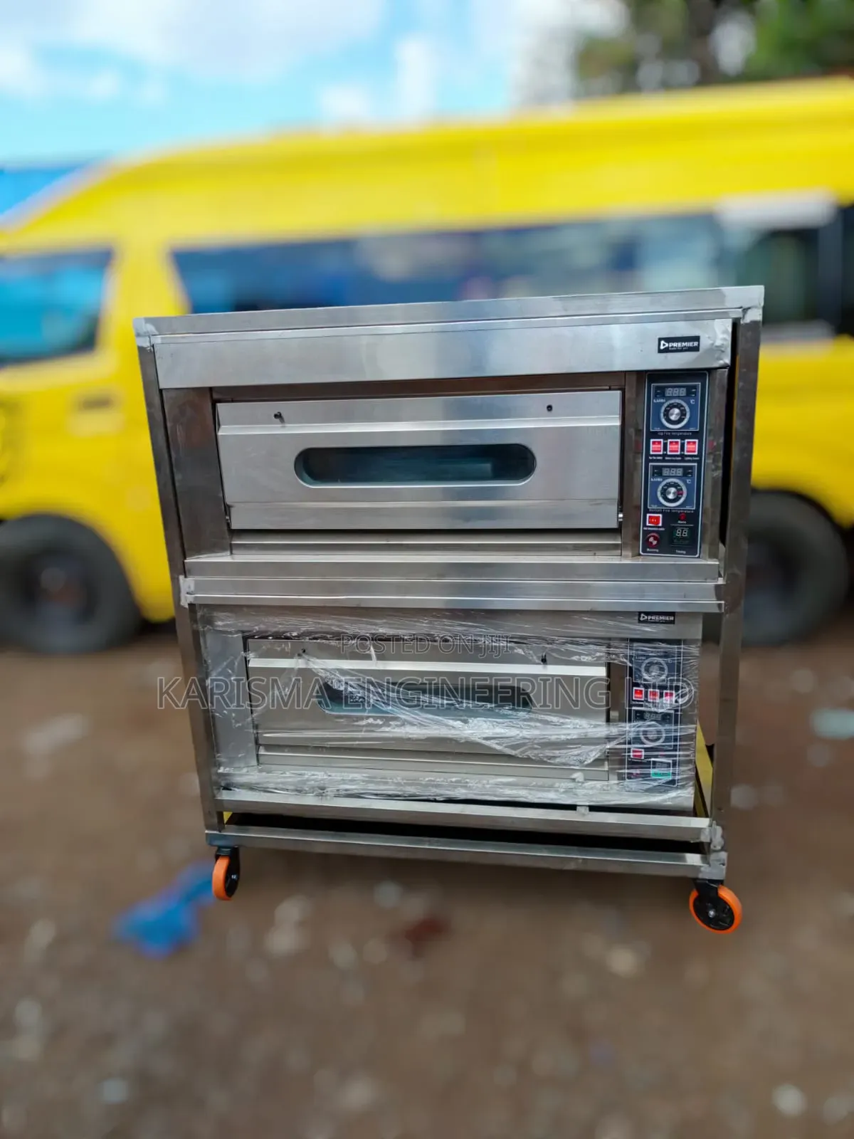 Commercial 2 Deck Oven, 2 Trays