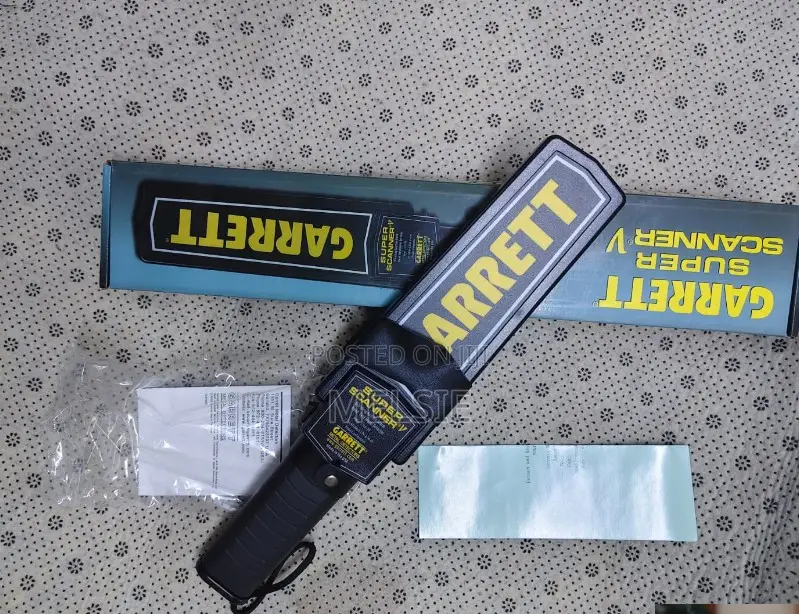 Garret Super Scanner Hand Metal Detector Highly Sensitivity Handheld