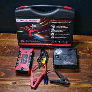 Emergency 12v Car Jump Starter With 99800mah Power Bank Feature