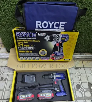Royce Brushless Cordless Drill 21v/Cordless Brushless Hammer Drill
