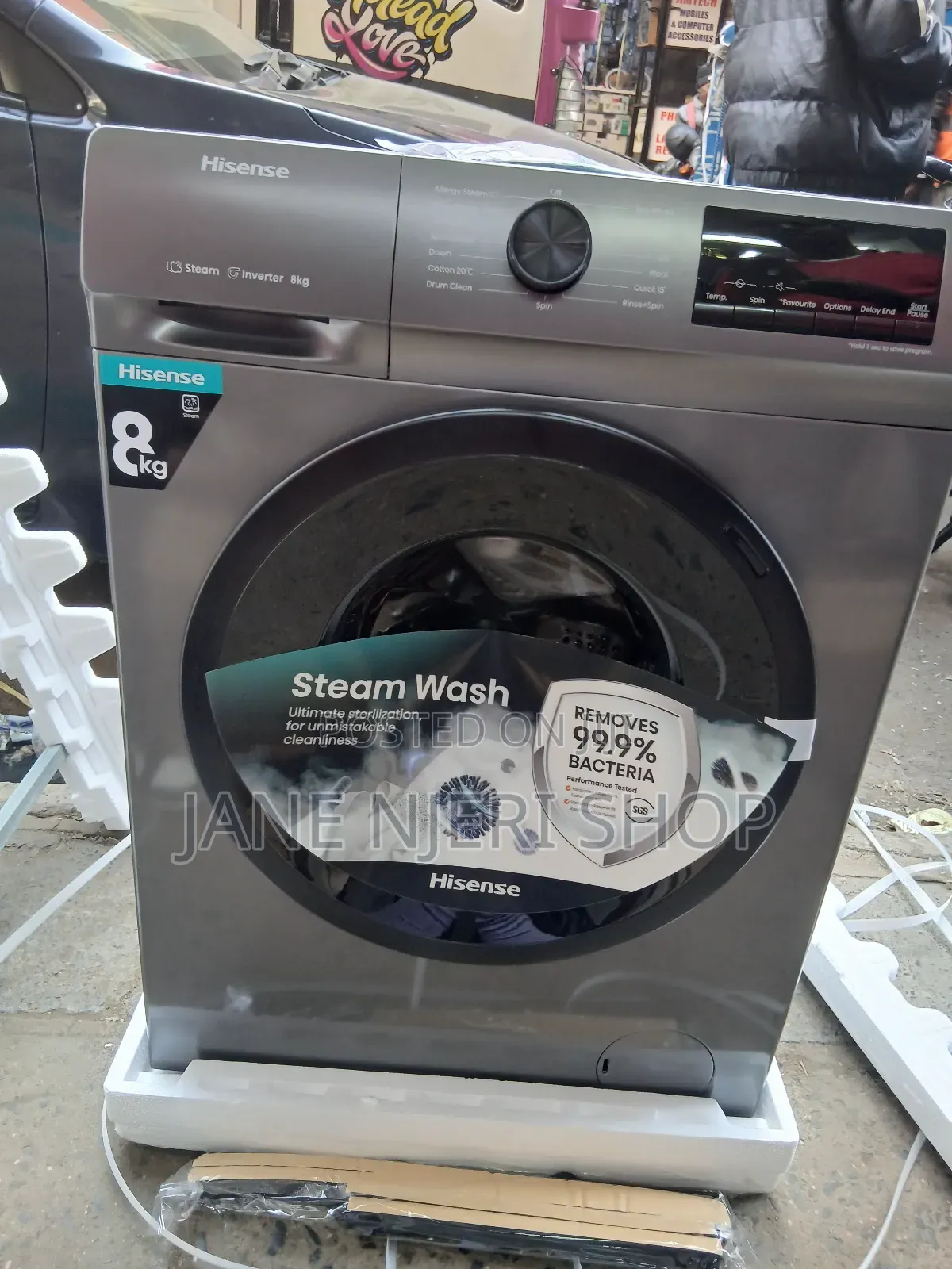 Hisense 8kg Washing Machine Wash And Spin