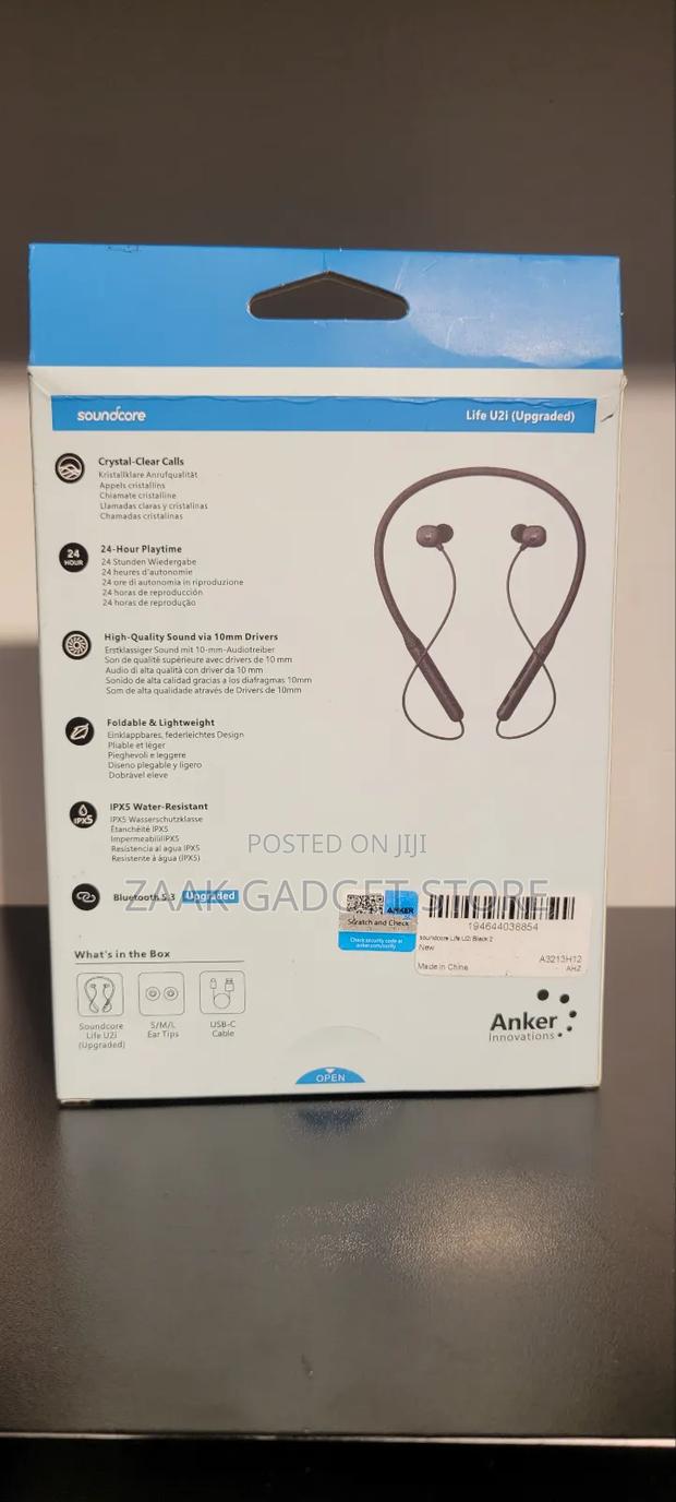 Soundcore Wireless Neckband-Life U2i(Upgraded) - thumbnail 2