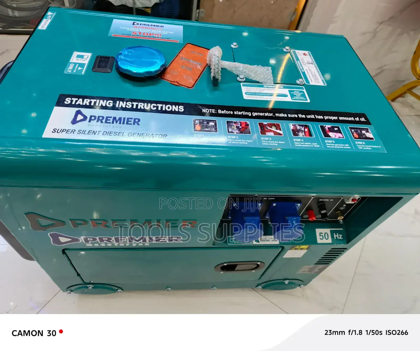 Super Silent Diesel Generator 6.6 Kva