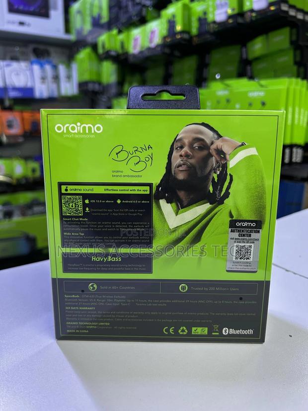 Oraimo Spacebuds-True Wireless Earbuds With Clear Sound - thumbnail 2