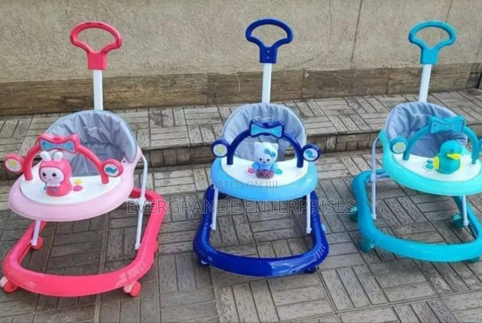 "Baby Walker" Baby Walker With Handle Push