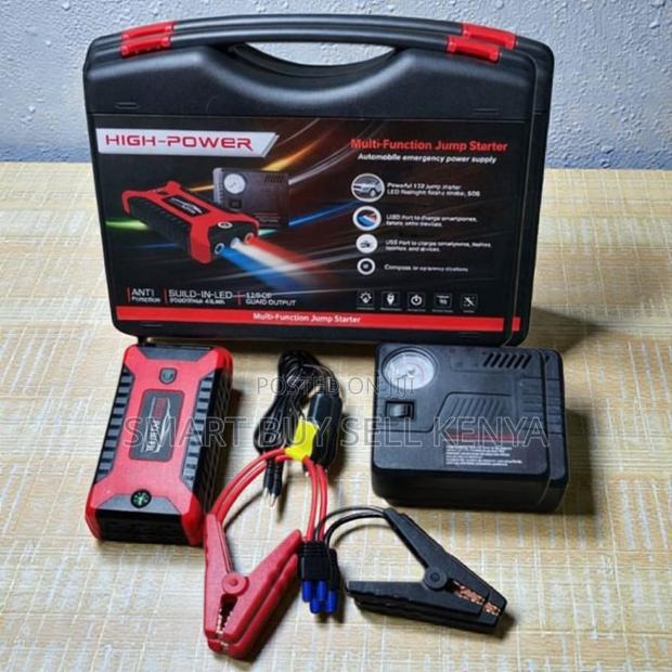 12v 99800mah Car Jump Starter With Multi-Function Power Bank