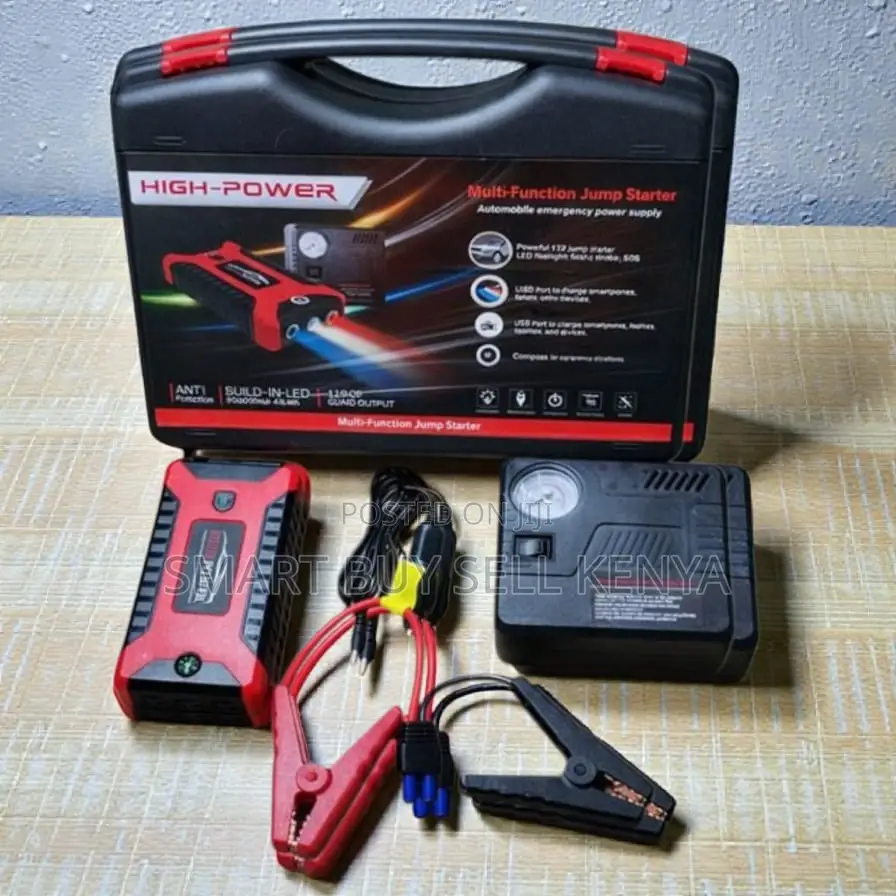 12v 99800mah Car Jump Starter With Multi-Function Power Bank