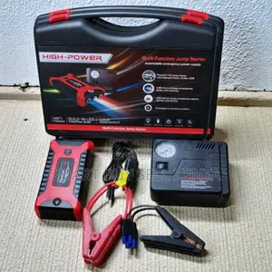 Heavy Duty 12v 99800mah Jump Starter Inflator Pump for Car Use