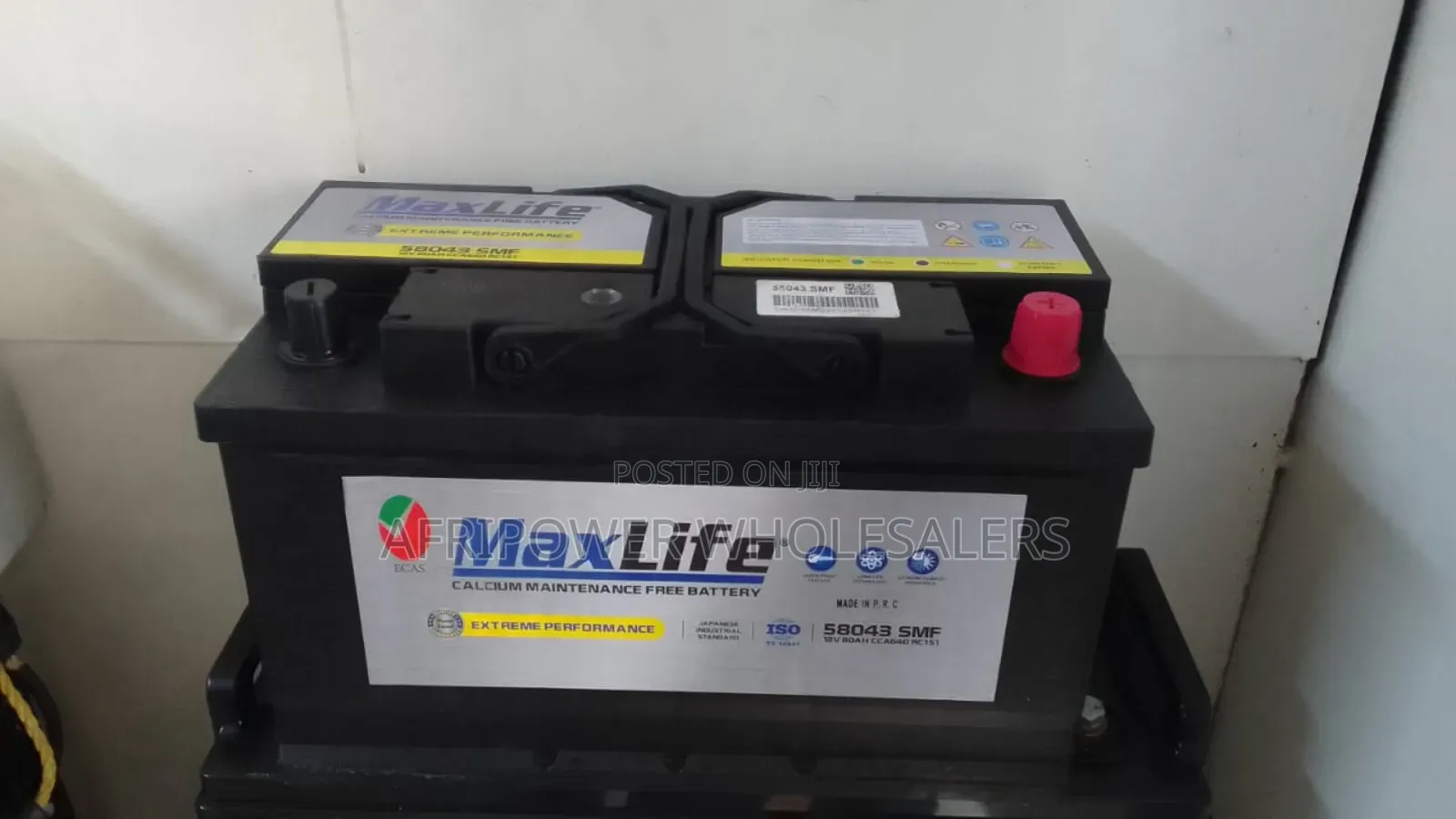 Maxlife Din 80 Car Battery Mf