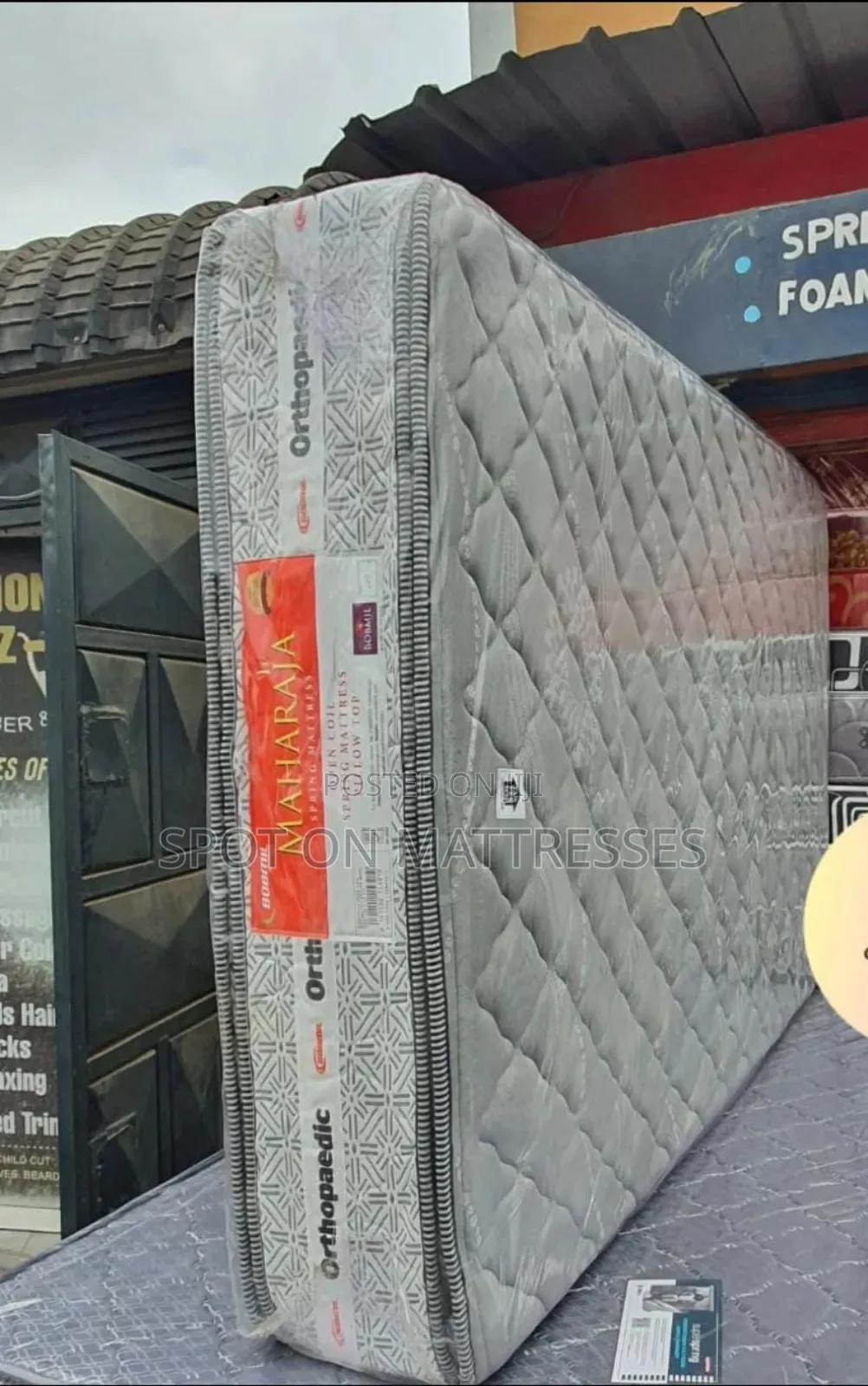 4x6x10 Bobmil Pillowtop Orthopedic Spring Mattresses + Free Delivery.