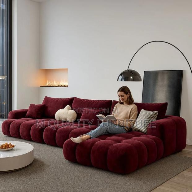 Prurple Corner Bubble Sofas - main view