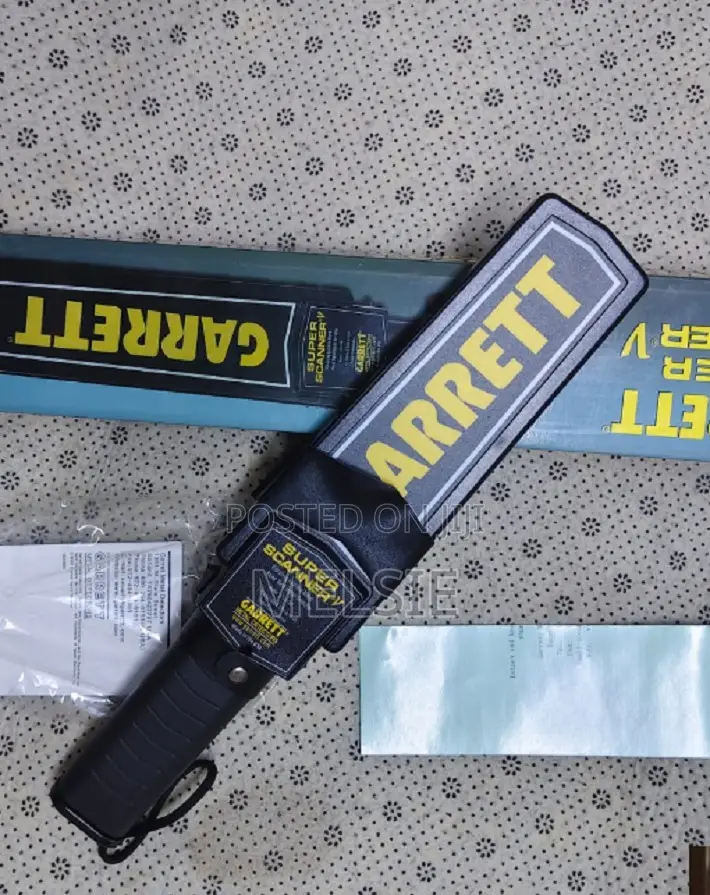 High Sensitivity Garrett Super Scanner Hand Held Gold Metal Detector