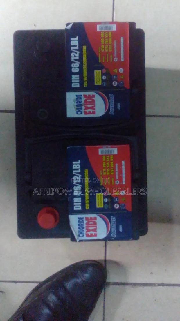 Chloride Exide Din 66 Car Battery Mf - thumbnail 2