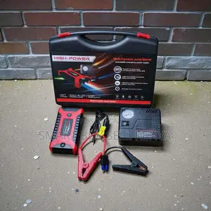 Heavy Duty 12v Car Jump Starter 99800mah With Air Pump Power Bank